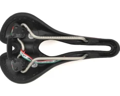 Selle SMP Avant Lady's Saddle (Black/Pink) (AISI 304 Rails) (154mm)