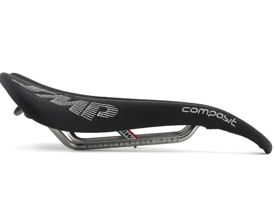 Selle SMP Composit Saddle (Black) (AISI 304 Rails) (129mm)