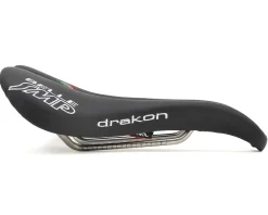 Selle SMP Drakon Saddle (Black) (AISI 304 Rails) (139mm)