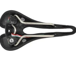 Selle SMP Dynamic Lady's Saddle (Black/Pink) (AISI 304 Rails) (138mm)