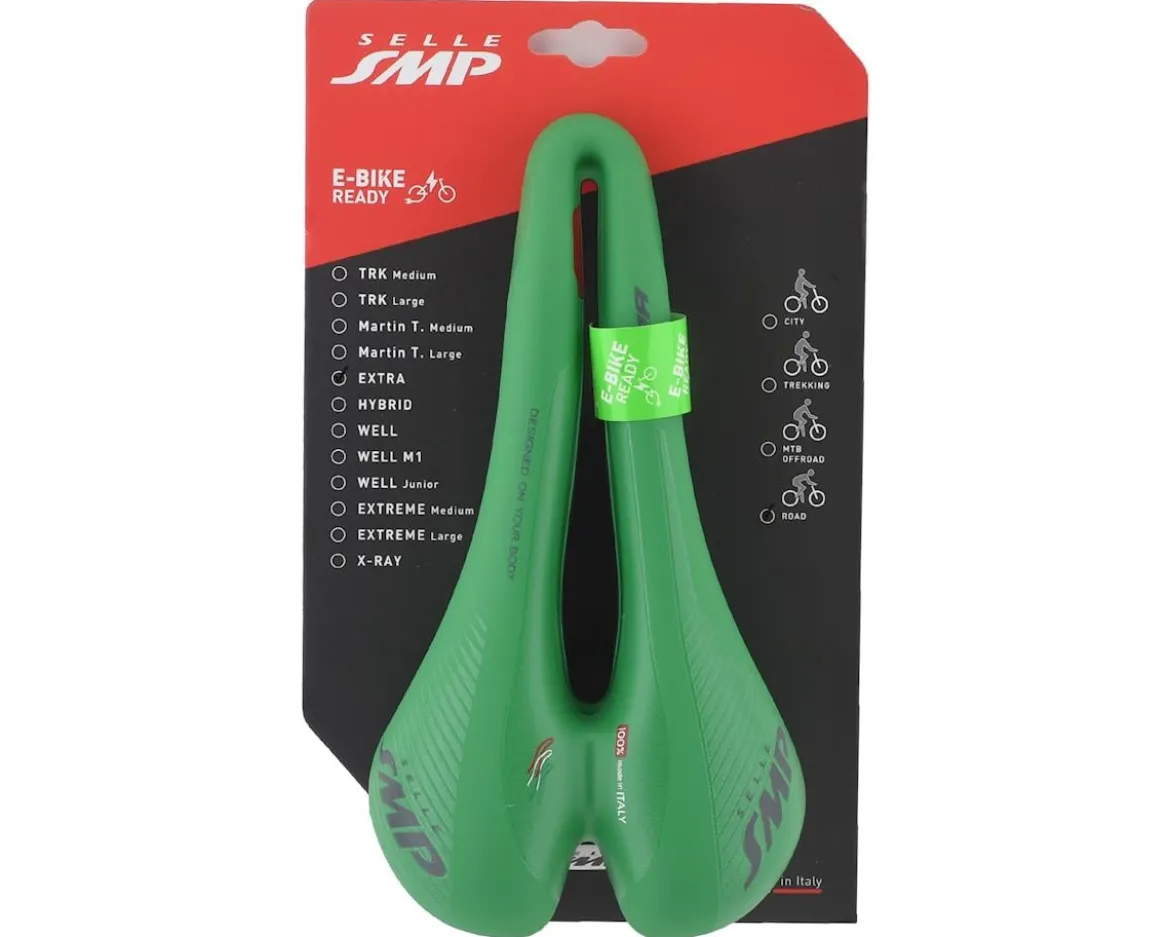 Selle SMP Extra Saddle (Green) (FeC30 Rails) (140mm)