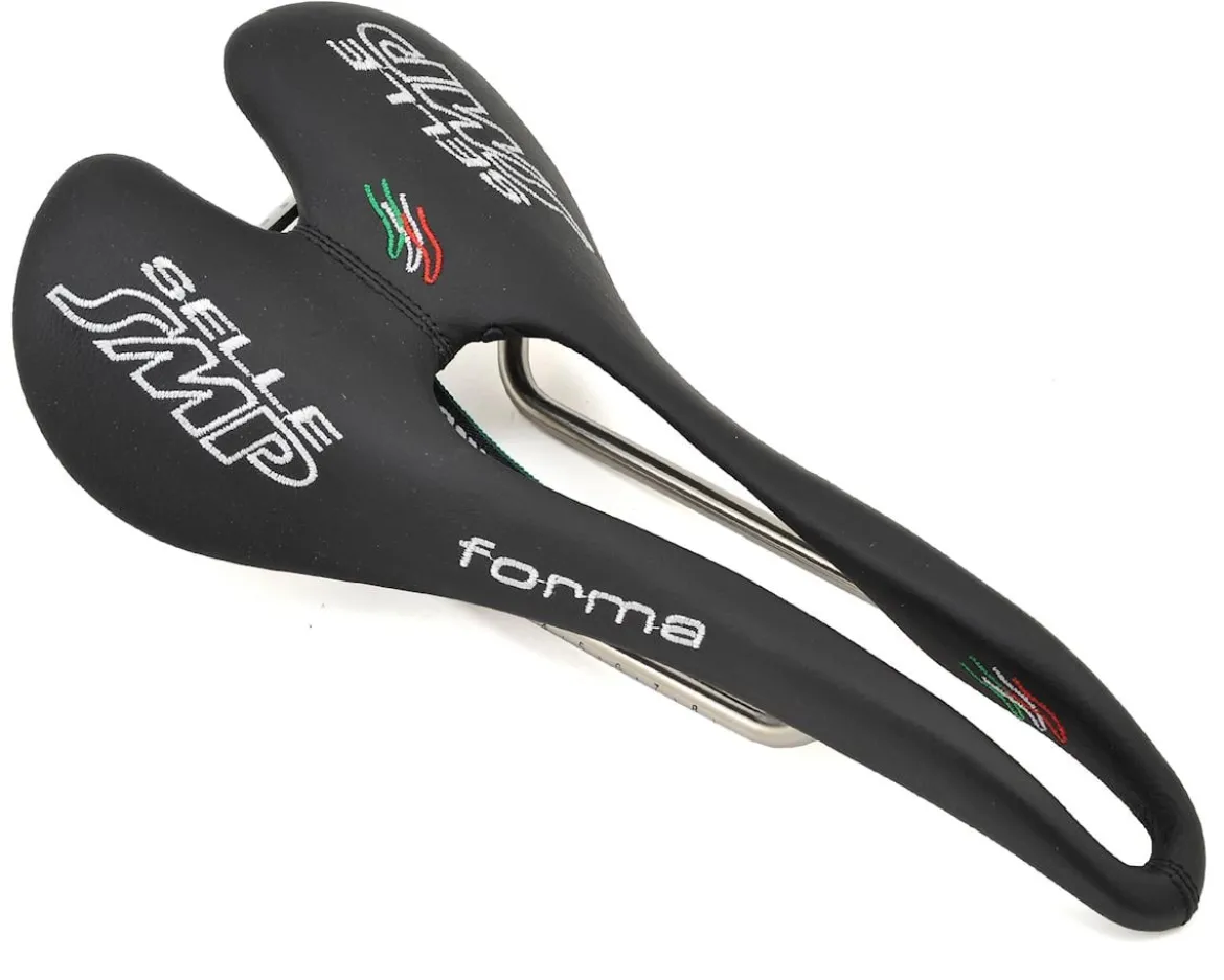 Selle SMP Forma Saddle (Black) (AISI 304 Rails) (137mm)