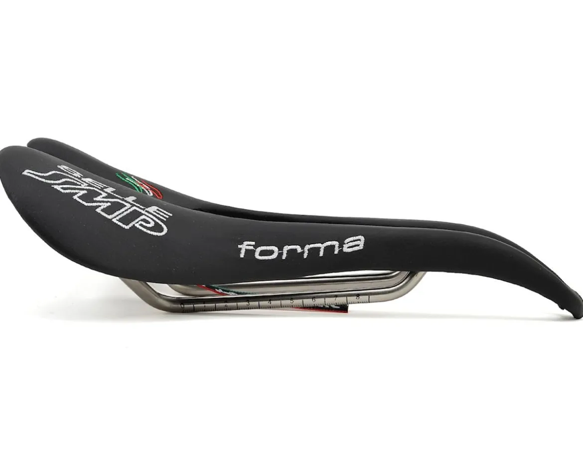 Selle SMP Forma Saddle (Black) (AISI 304 Rails) (137mm)