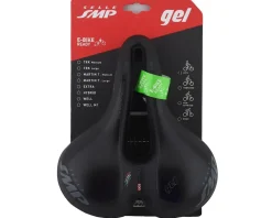 Selle SMP Martin Gel Touring Saddle (Black) (Steel Rails) (L) (263mm)