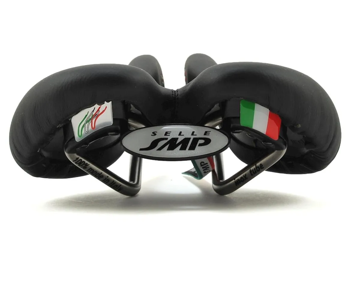 Selle SMP Plus Saddle (Black) (AISI 304 Rails) (159mm)