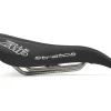 Selle SMP Stratos Saddle (Black) (AISI 304 Rails) (131mm)