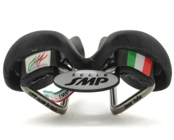 Selle SMP Stratos Saddle (Black) (AISI 304 Rails) (131mm)