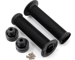 Sensus Swayze Sans-Flange Lock-On Grips (Black) (143mm)