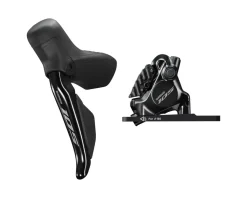 Shimano 105 Di2 ST-R7170 Hydraulic Disc Brake/Shift Lever Kit (Black) (Flat Mount) (Left) (2x) (Caliper Included) (Electronic) (Wireless)