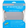Shimano 105 R7000 Road Optislick Derailleur Cable & Housing Set (White) (1.2mm) (1800/2100mm)