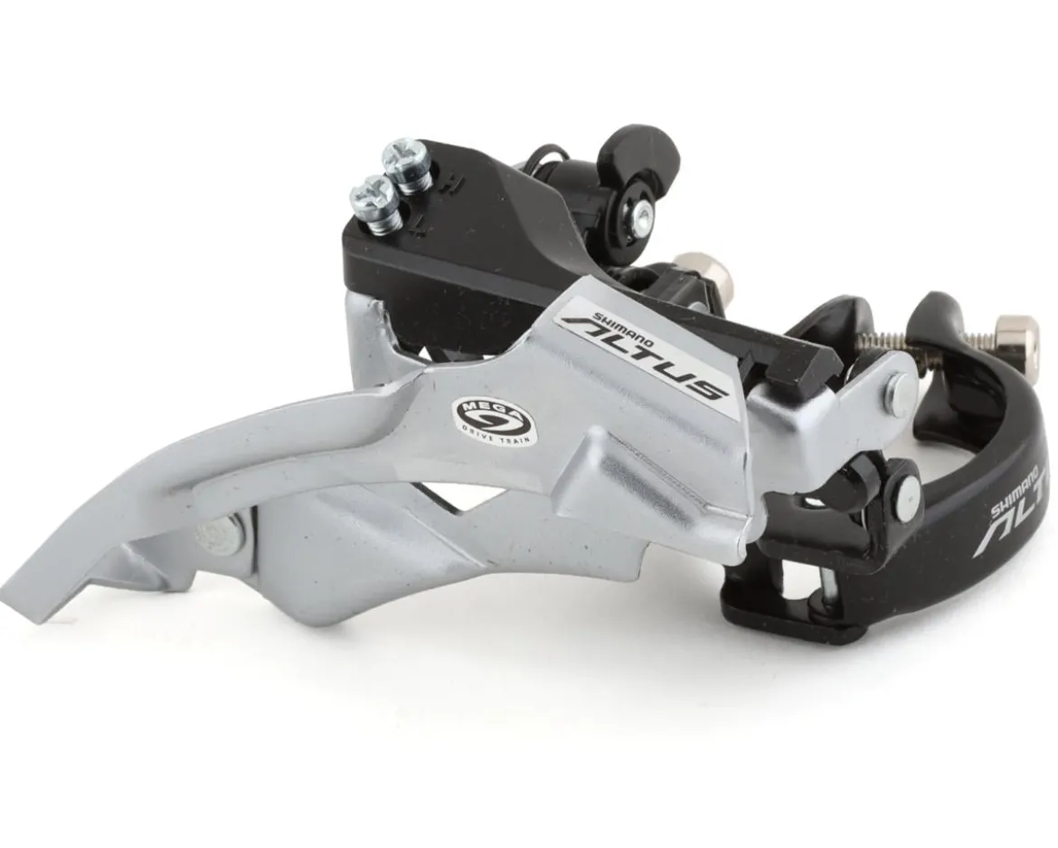 Shimano Altus FD-M370-6 Front Derailleur (3 x 9 Speed) (28.6/31.8/34.9mm) (Top Swing) (Dual Pull)