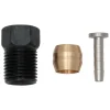 Shimano Brake Hose Connecting Bolt Unit (w/Olive & Barb) (For 105/Ultegra/GRX/Deore XT/XTR)