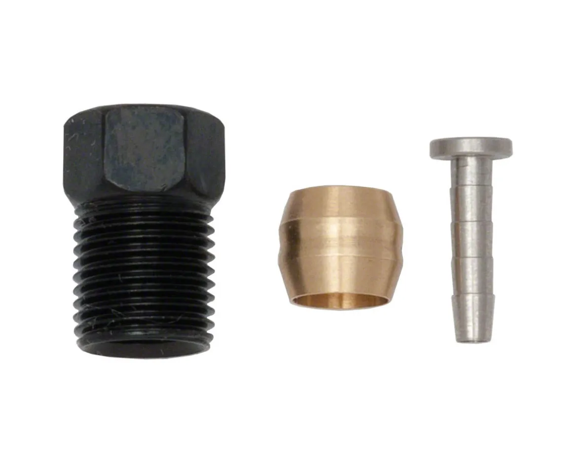 Shimano Brake Hose Connecting Bolt Unit (w/Olive & Barb) (For 105/Ultegra/GRX/Deore XT/XTR)