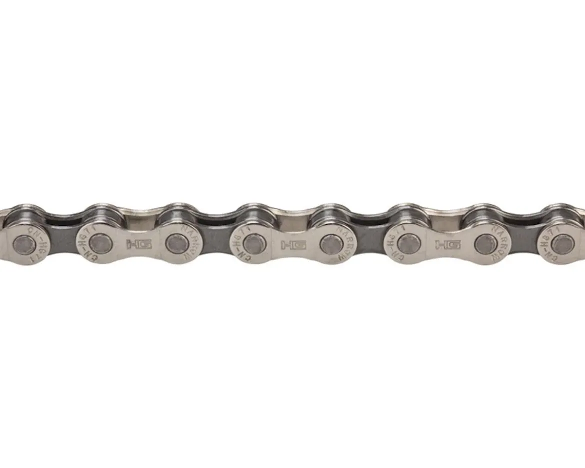 Shimano CN-HG71 E-Bike Chain (Silver) (6-8 Speed) (116 Links)