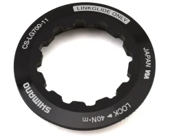 Shimano CUES CS-LG700-11 Cassette Lock Ring & Washer (Black)