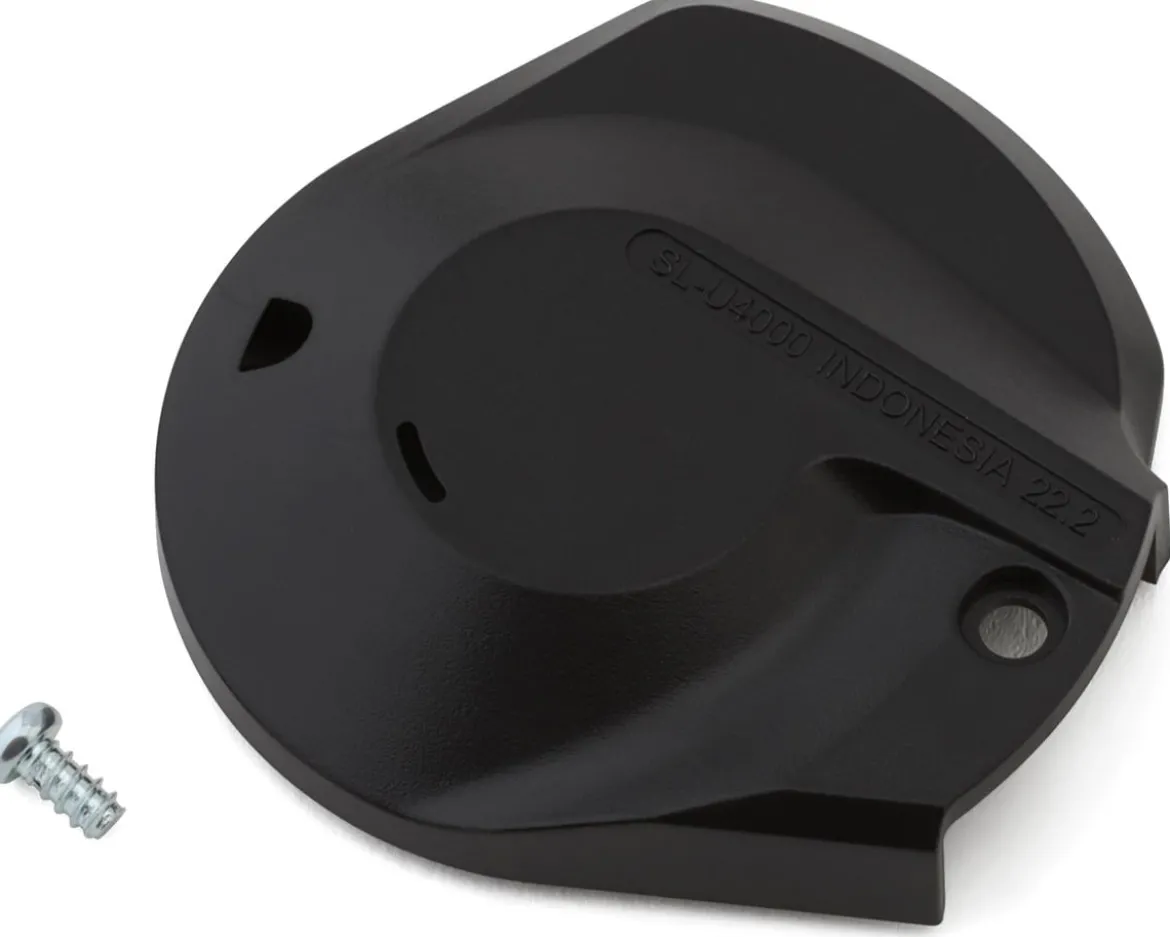Shimano CUES SL-U4000-9R Right Main Lever Cover (Black) (For 9-Speed) (w/Mounting Screw)