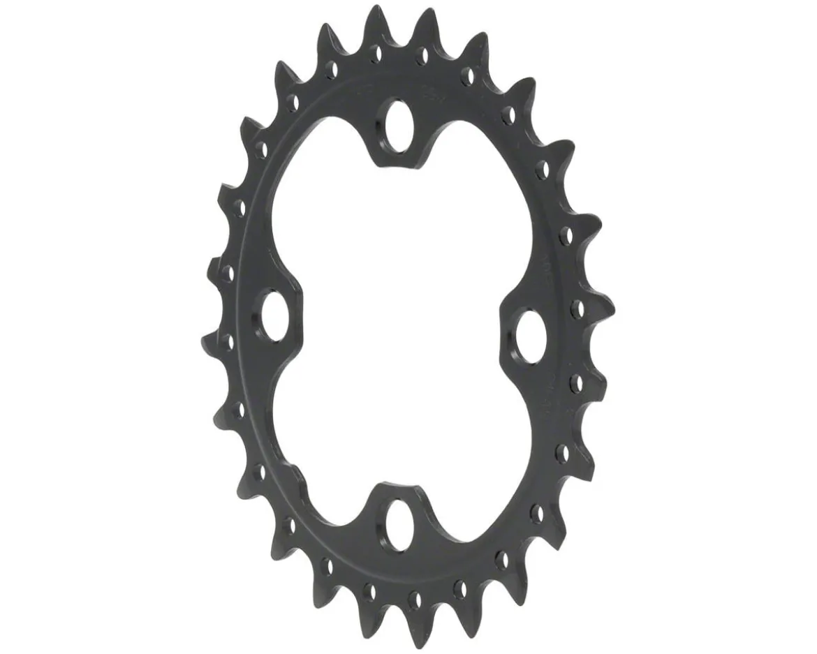 Shimano Deore LX T671 Chainring (Black) (3 x 10 Speed) (64/104mm BCD) (Inner) (24T)