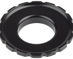 Shimano DU-E6100 E-Bike Chainring Lockring (Black)