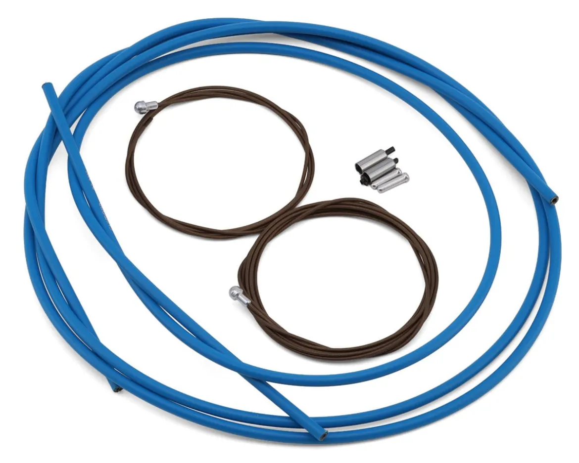 Shimano Dura-Ace BC-9000 Road Brake Cable Set (Blue) (Polymer-Coated) (1.6mm) (1000/2000mm)