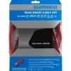 Shimano Dura-Ace BC-9000 Road Brake Cable Set (Red) (Polymer-Coated) (1.6mm) (1000/2050mm)