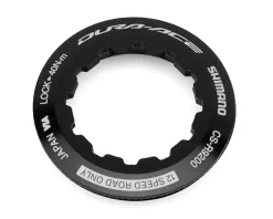 Shimano Dura-Ace CS-R9200 Cassette Lock Ring & Washer (Black)