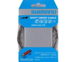 Shimano Dura-Ace Polymer-Coated Derailleur Cable (For Shimano/SRAM) (Stainless) (1.2mm) (2100mm) (1 Pack)