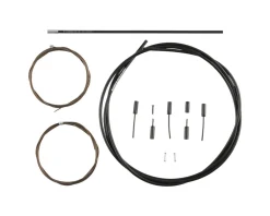 Shimano Dura-Ace R9100 SP41 Polymer-Coated Derailleur Cable Set (Black) (1.2mm) (1800/2100mm) (Cables & Housing)