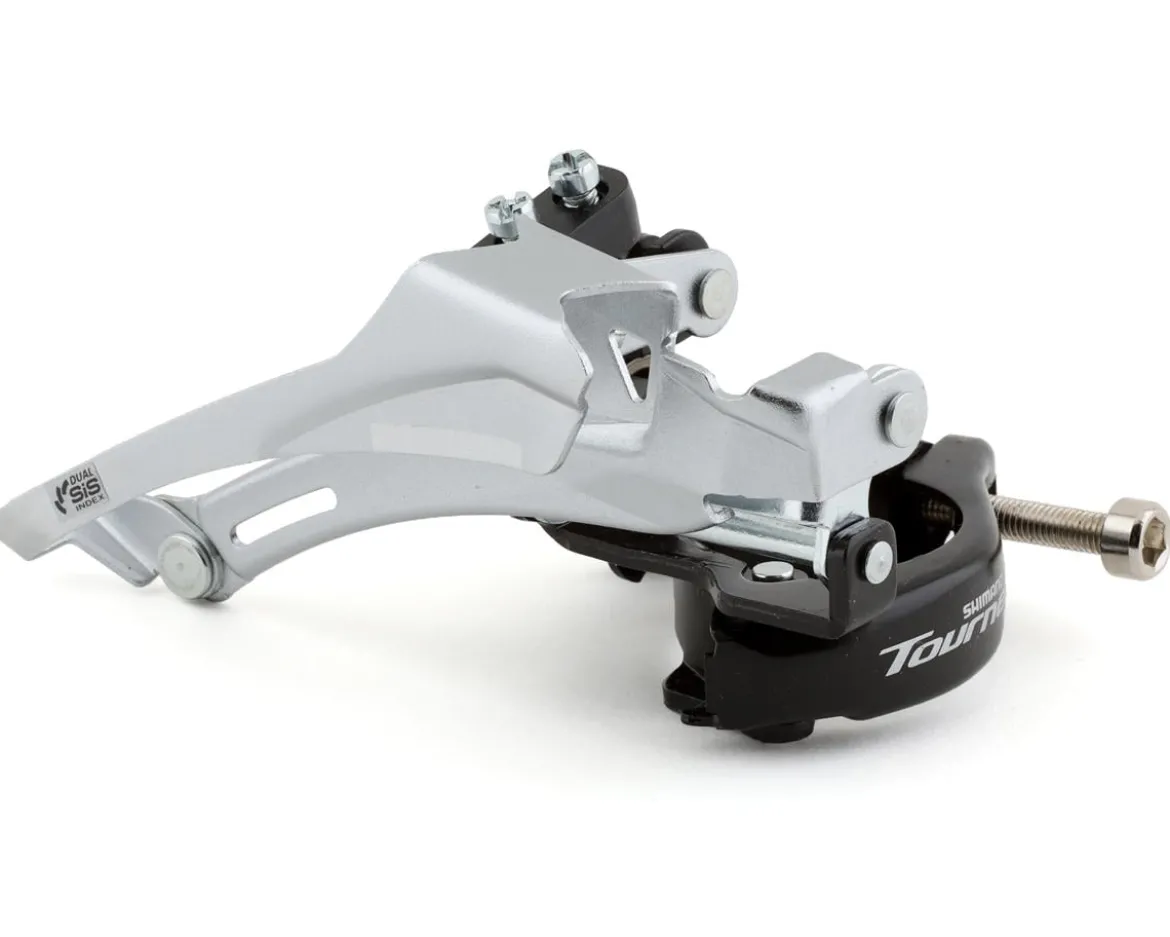 Shimano FD-TY606-L Front Derailleur (3 x 6/7/8 Speed) (Top Swing) (Dual Pull) (31.8/34.9mm)