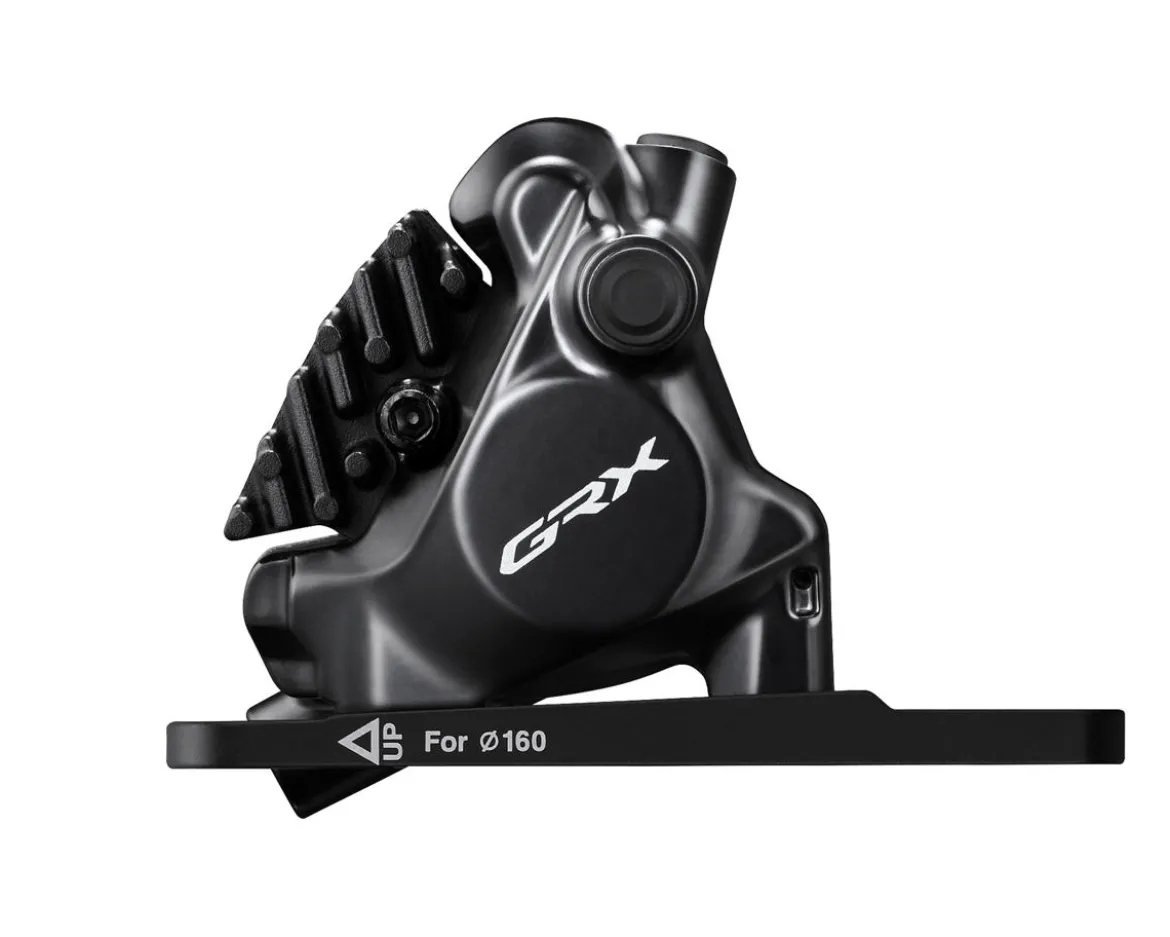 Shimano GRX BR-RX820 Disc Brake Caliper (Black) (Hydraulic) (Rear) (Flat Mount)