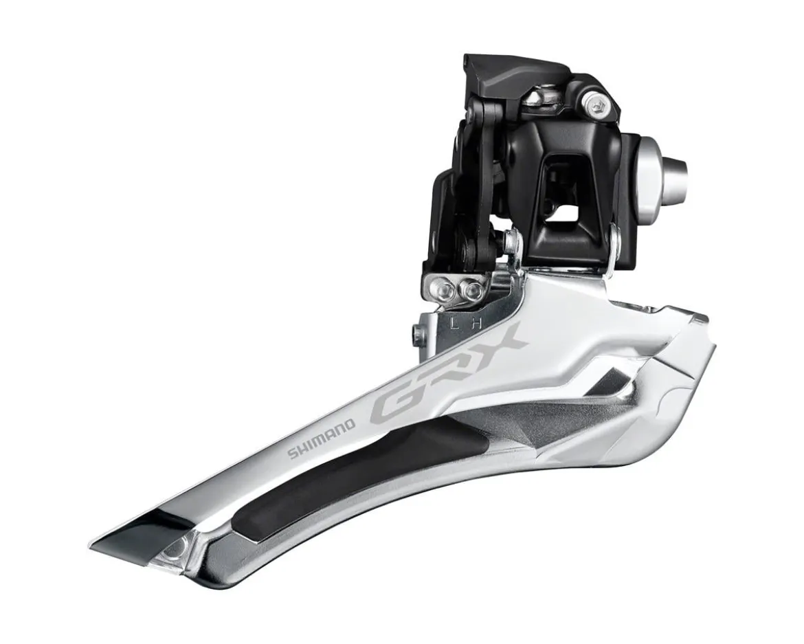 Shimano GRX FD-RX400 Front Derailleur (2 x 10 Speed) (Braze-On) (Bottom Pull)