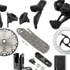 Shimano GRX RX717 Di2 Groupset (Black) (1 x 12 Speed) (10-51T) (Electronic) (Wireless)
