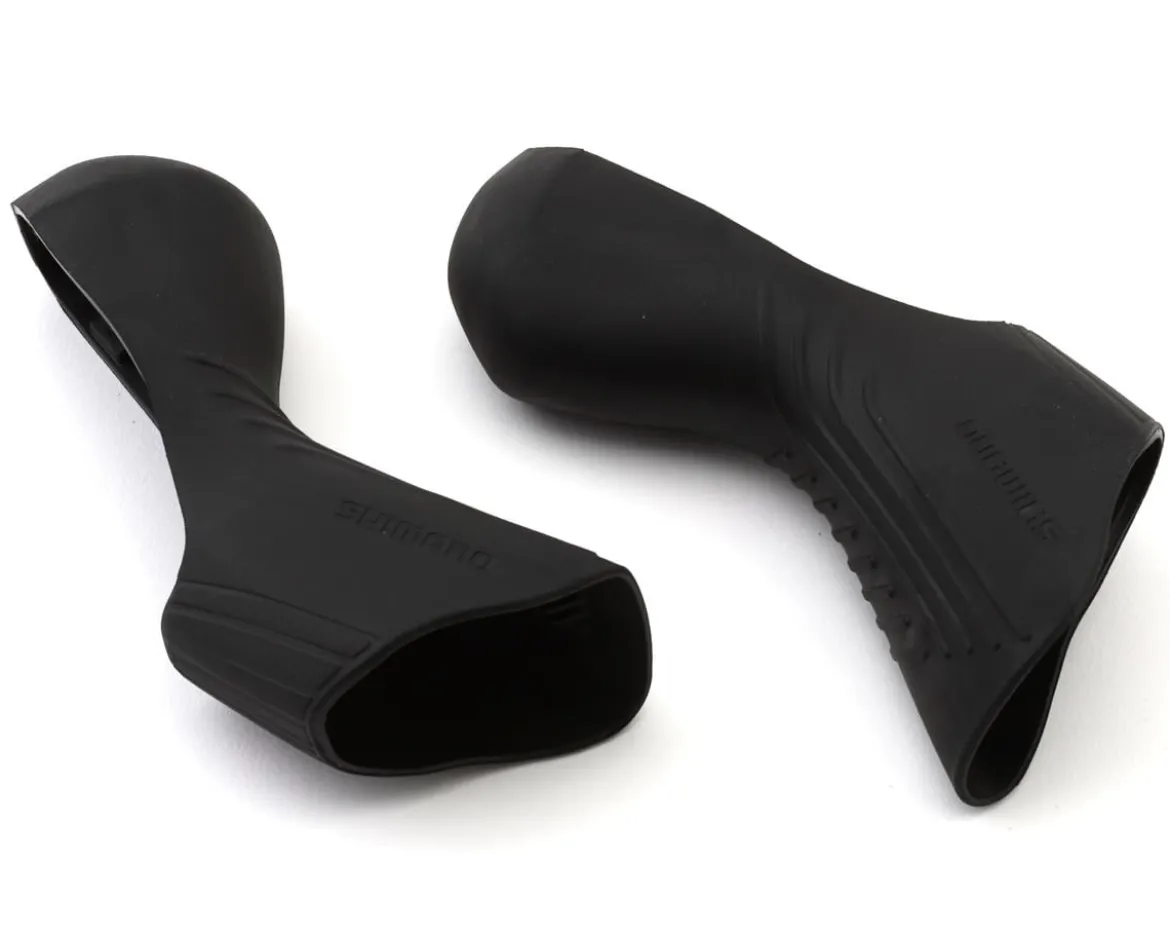 Shimano GRX ST-RX610 STI Lever Hoods (Black) (Pair)