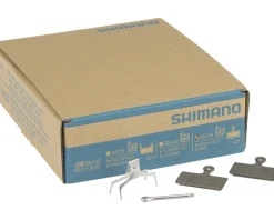 Shimano G05S-RX Disc Brake Pad & Spring Bulk Pack (Resin Compound) (Stainless Steel Back Plate) (Box/25 Pair)