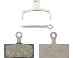 Shimano G05S-RX Disc Brake Pad & Spring Bulk Pack (Resin Compound) (Stainless Steel Back Plate) (Box/25 Pair)