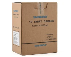 Shimano Inner Shift/Derailleur Cable (For Shimano/SRAM) (Steel) (1.2mm) (2100mm) (10 Pack)