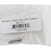 Shimano Left Crank Arm Pinch Bolt with Washer (Silver) (M6 X 21) (Single)