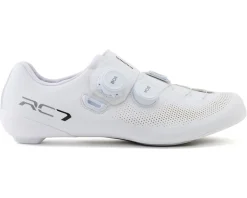 Shimano RC7 Road Bike Shoes (White) (43) (Wide) (SH-RC703E)