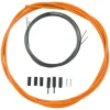 Shimano Road Optislick Derailleur Cable & Housing Set (Orange) (1.2mm) (1800/2100mm)