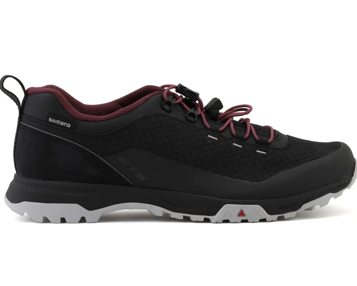 Shimano SH-ET501W Women's Touring Flat Pedal Shoes (Black) (42)