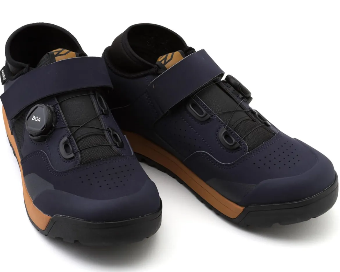 Shimano SH-GE900 Downhill Mountain Bike Shoes (Midnight Blue) (45)
