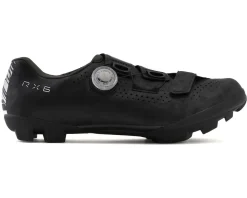 Shimano SH-RX600 RX6 Gravel Shoes (Black) (42) (Standard)