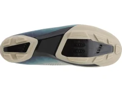 Shimano SH-RX600 RX6 Gravel Shoes (Beige/Blue) (43)