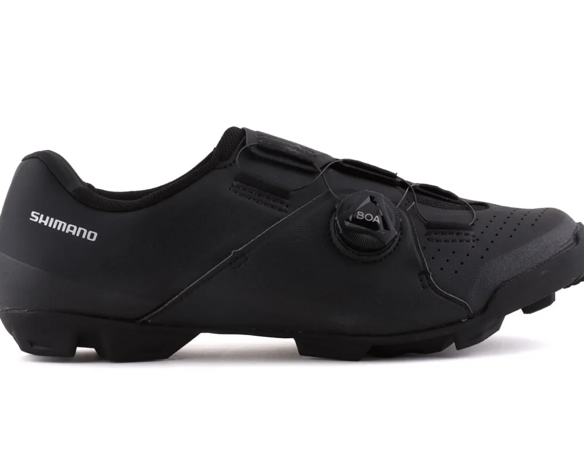 Shimano SH-XC300 Mountain Bike Shoes (Black) (Wide Version) (46) (Wide)