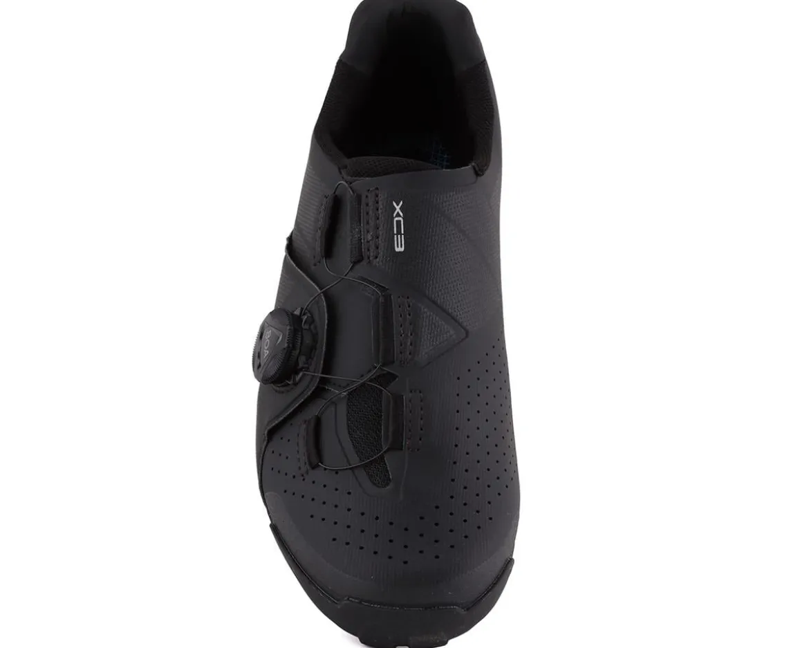 Shimano SH-XC300 Mountain Bike Shoes (Black) (Wide Version) (46) (Wide)