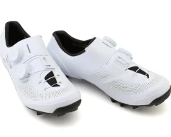 Shimano SH-XC903 S-PHYRE Mountain Bike Shoes (White) (Wide Version) (43) (Wide)