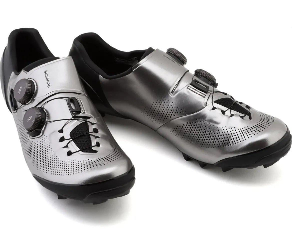 Shimano SH-XC903 S-PHYRE Mountain Bike Shoes (Silver) (42) (Wide Version)