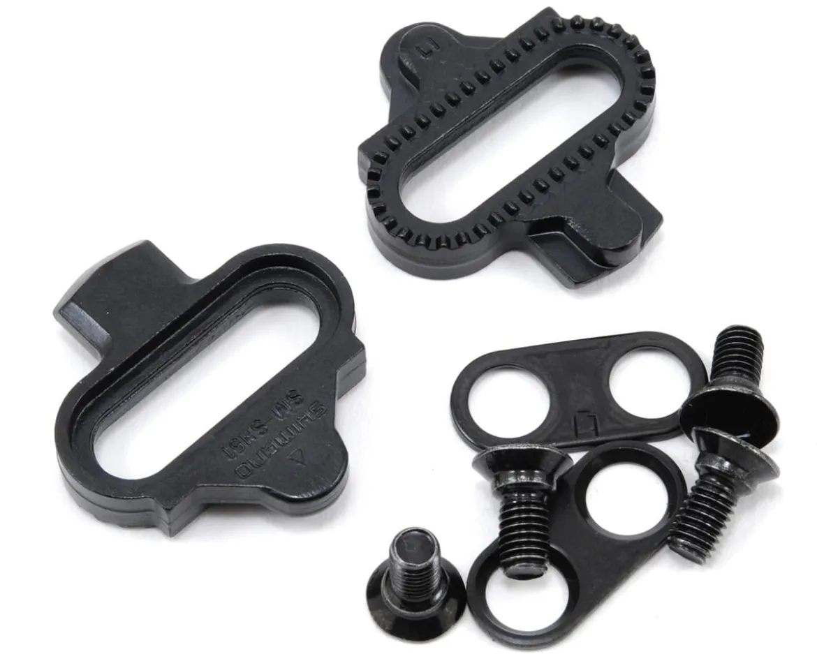 Shimano SM-SH51 SPD Cleats (Black) (4°) (Lateral Release)