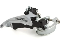 Shimano Tourney FD-TY601-L6 Front Derailleur (3 x 6/7/8 Speed) (31.8/34.9mm) (Top Swing) (Dual Pull) (48T Max)