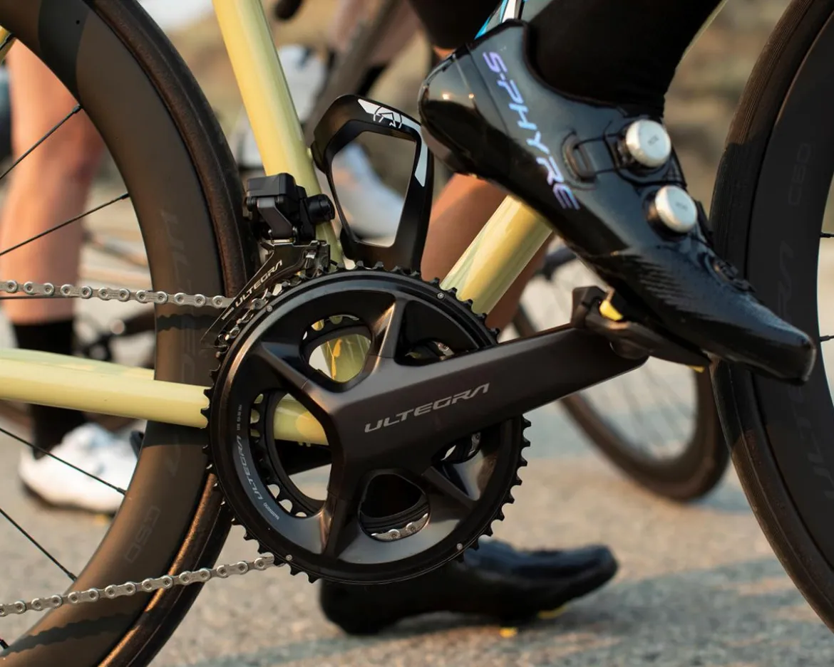 Shimano Ultegra FC-R8100 Crankset (Grey) (2 x 12 Speed) (Hollowtech II) (165mm) (50/34T)