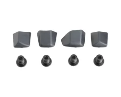 Shimano Ultegra R8000 Chainring Cap & Bolt Set Chainring Set (Black) (For 46/36T)